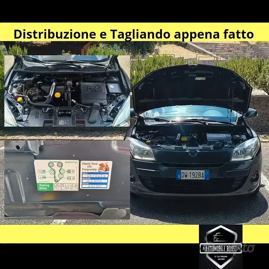 Usata Renault Mégane III Dynamique 90 CV (66 kW) 2009 Nero Berlina