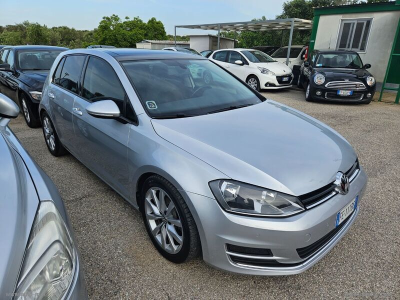 Usata VW Golf VII Highline 150 CV (110 kW) 2016 Argento Berlina