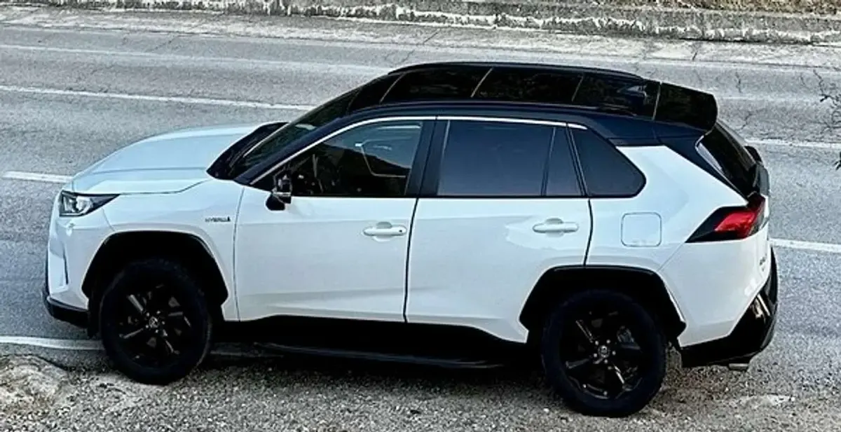 Usata Toyota RAV4 Hybrid 222 CV (163 kW) 2019 Bianco SUV