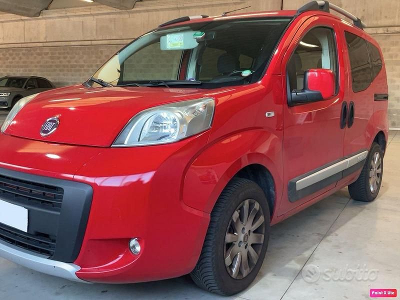 Usata Fiat Qubo Trekking 95 CV (69 kW) 2015 Rosso Monovolume