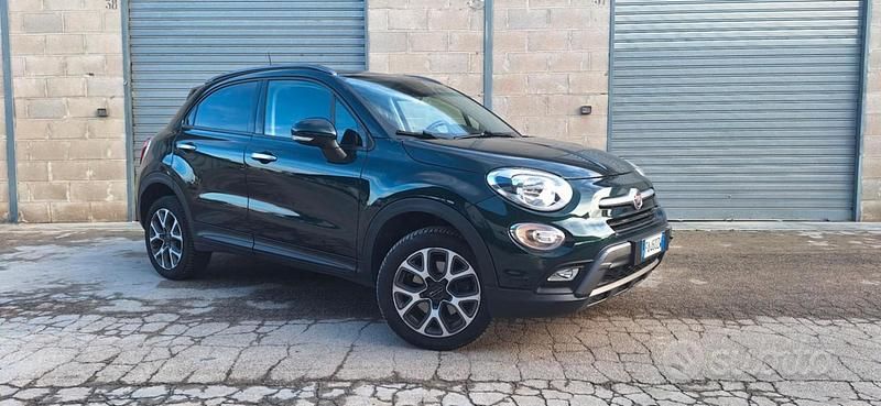 Usata Fiat 500X Cross 140 CV (102 kW) 2015 Verde SUV