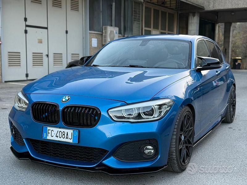 Usata BMW 120 M Sport 258 CV (189 kW) 2016 Blu Utilitaria
