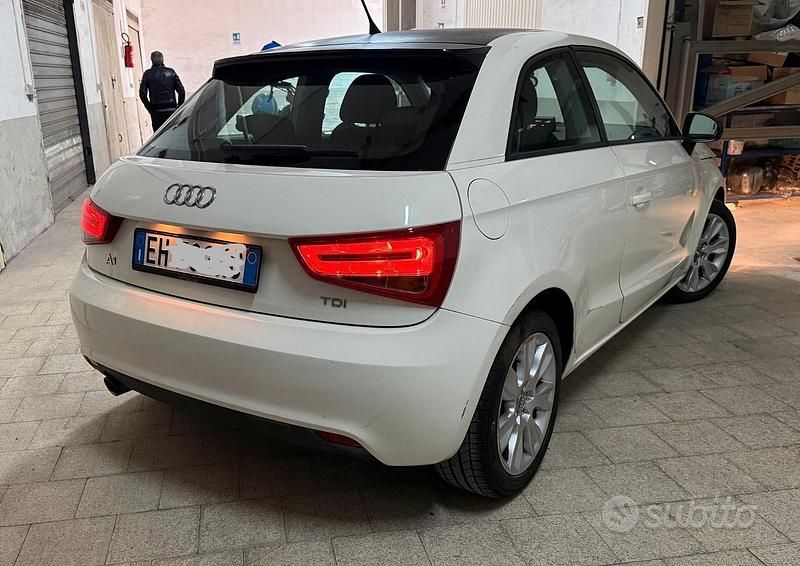 Usata Audi A1 2011 Bianco Utilitaria