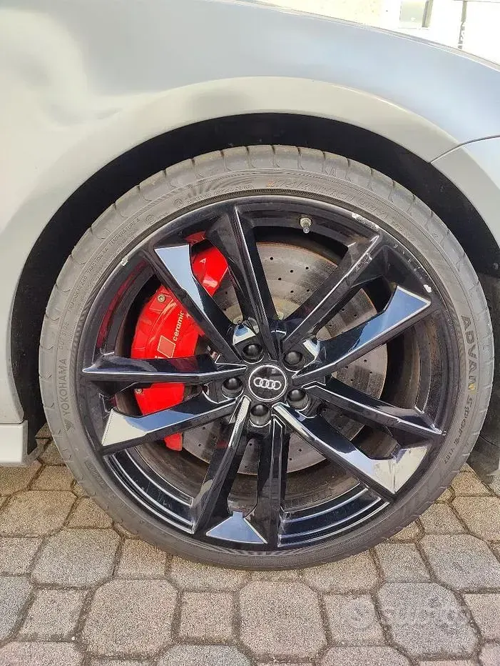 Usata Audi RS7 Performance 605 CV (444 kW) 2017 Grigio Utilitaria