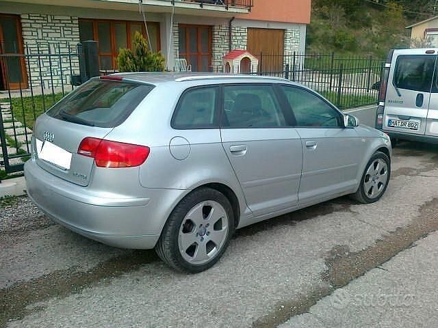 Usata Audi A3 Ambition 140 CV (102 kW) 2004 Grigio Utilitaria
