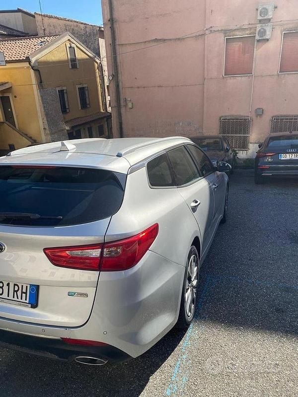 Usata Kia Optima 141 CV (103 kW) 2019 Grigio Station wagon