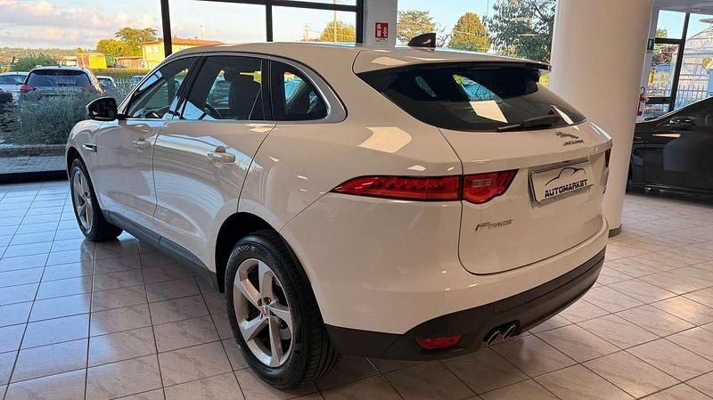 Usata Jaguar F-Pace Chequered Flag 179 CV (131 kW) 2020 Bianco SUV