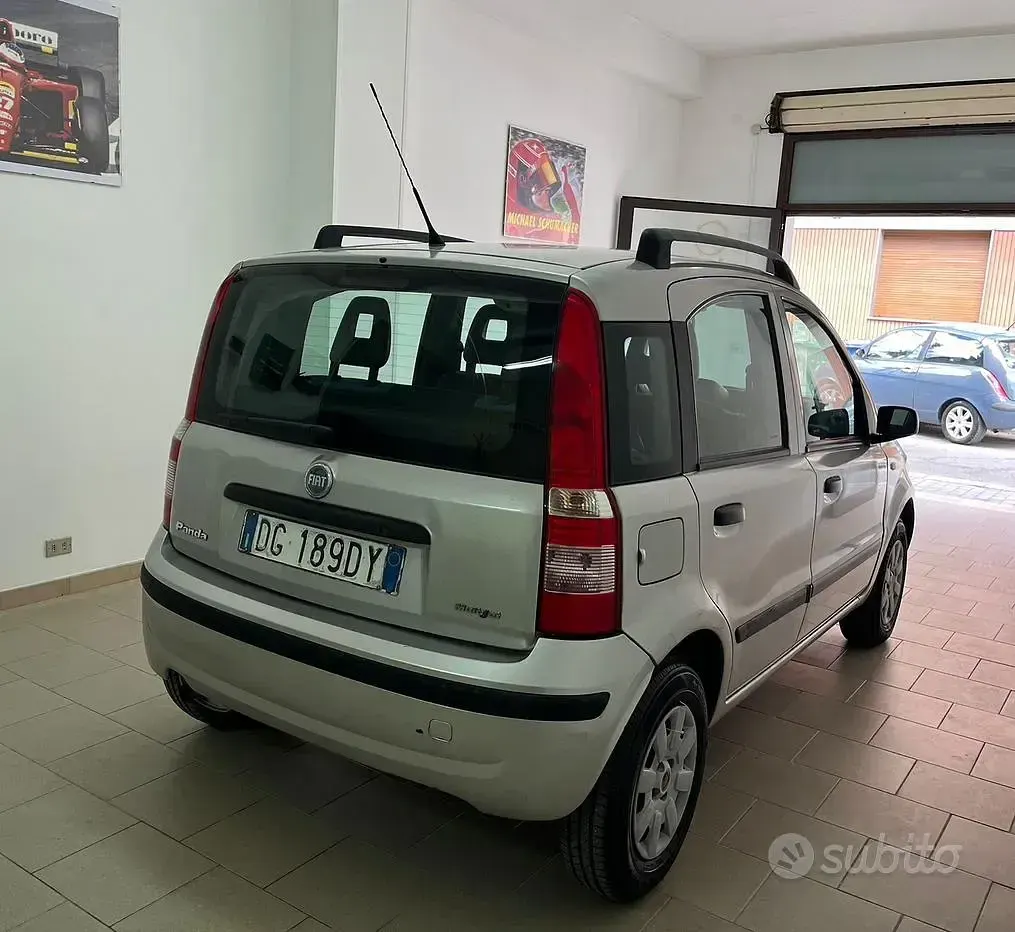 Usata Fiat Panda 69 CV (50 kW) 2007 Grigio Utilitaria