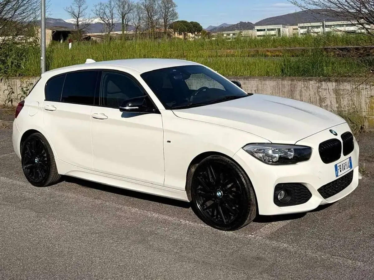 Usata BMW 116 M Sport 109 CV (80 kW) 2016 Bianco Utilitaria