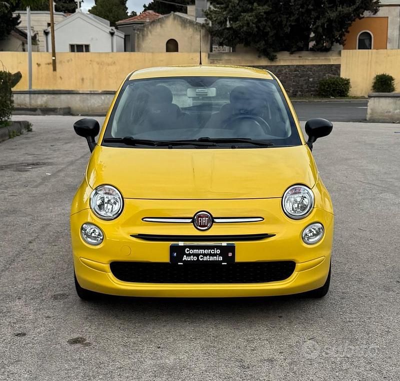 Usata Fiat 500 Pop 69 CV (50 kW) 2007 Giallo Utilitaria