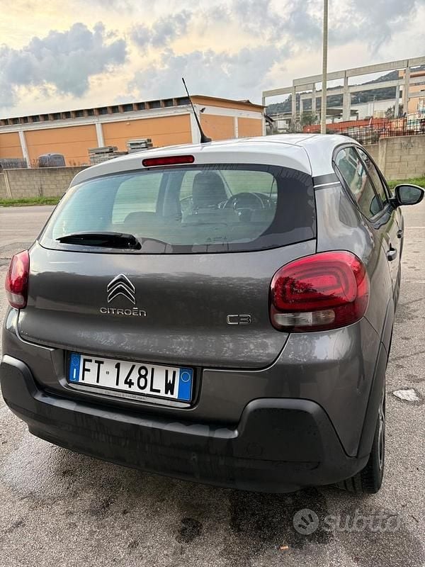 Usata Citroën C3 Feel 83 CV (61 kW) 2019 Grigio Utilitaria