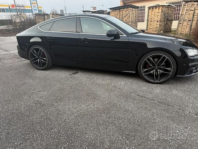 Usata Audi A7 S-Line 245 CV (180 kW) 2014 Nero Utilitaria