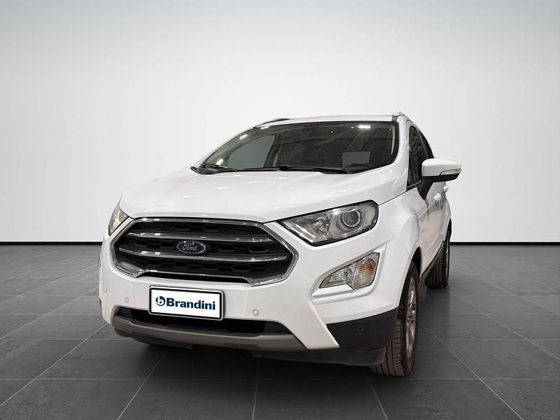 Usata Ford Ecosport Titanium S 100 CV (73 kW) 2018 Bianco SUV