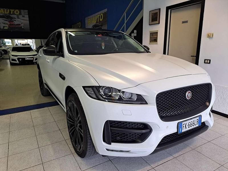 Usata Jaguar F-Pace R-Sport 179 CV (131 kW) 2017 Bianco SUV