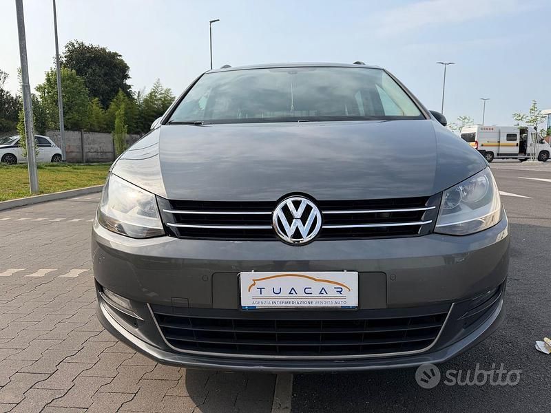 Usata VW Sharan Highline 140 CV (102 kW) 2014 Grigio Monovolume