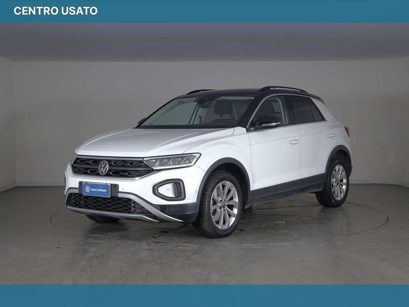 Usata VW T-Roc Life 150 CV (110 kW) 2022 Pure white SUV