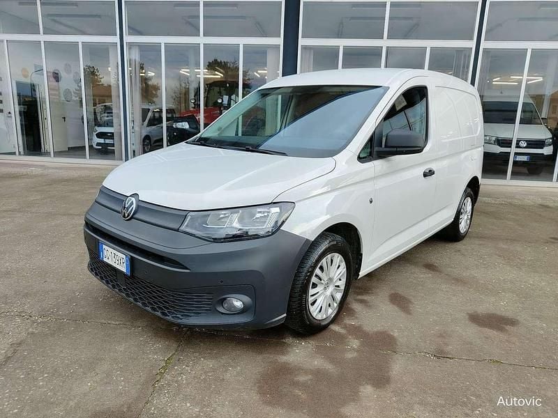 Usata VW Caddy 75 CV (55 kW) 2021 Bianco Monovolume