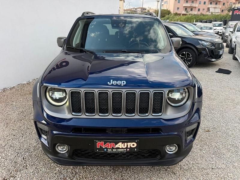 Usata Jeep Renegade Limited 120 CV (88 kW) 2019 Blu SUV