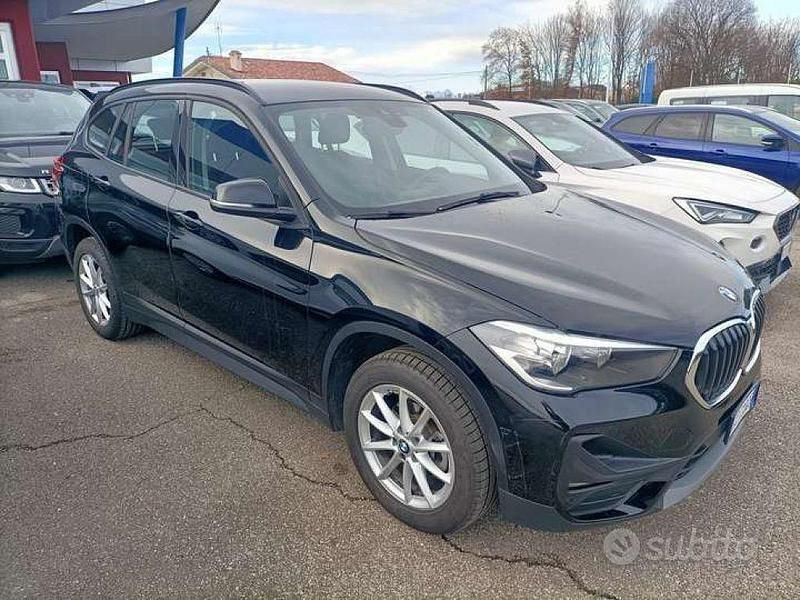 Usata BMW X1 Advantage 116 CV (85 kW) 2020 Nero SUV