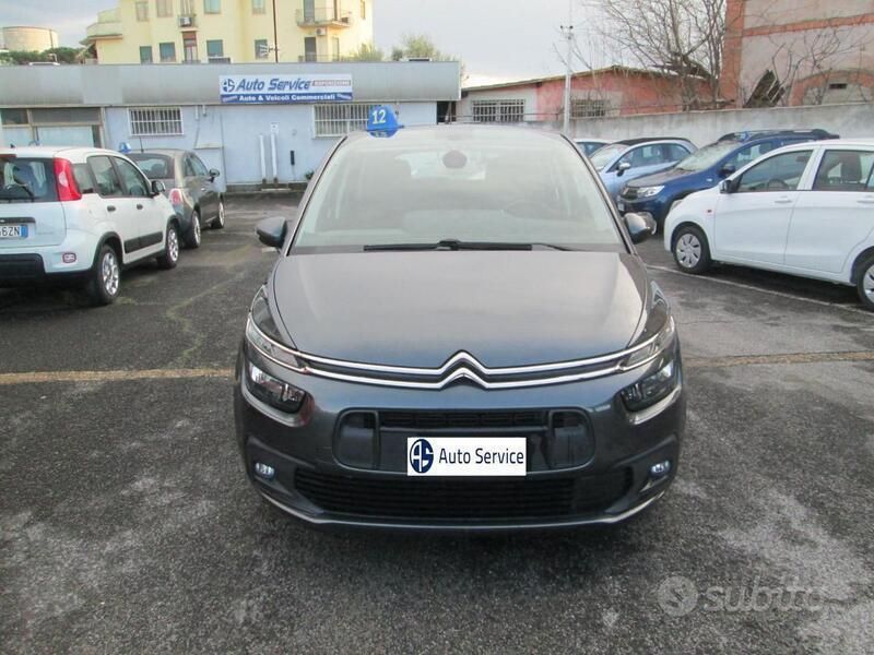 Grigio scuro metallizzato Usata 2017 Citroën C4 Picasso Shine Monovolume | 8900 € (Super prezzo) - Immagine 1/2