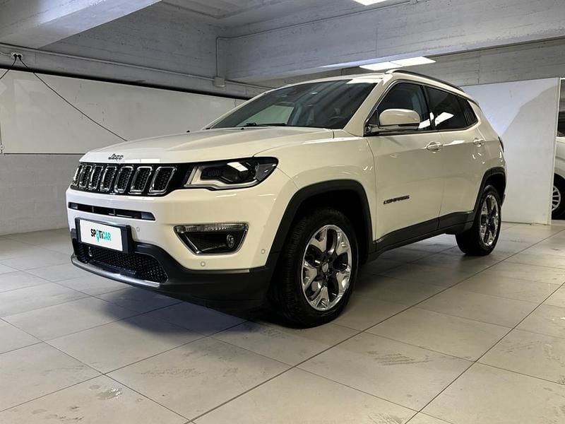 Bianco Usata 2018 Jeep Compass Limited SUV | 17.450 € (Buon prezzo) - Immagine 1/4
