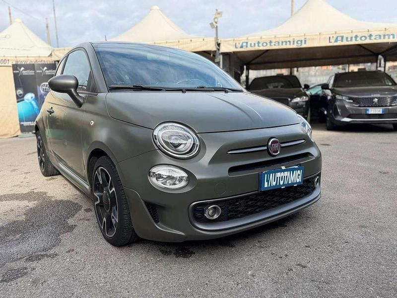 Usata Fiat 500 Riva 105 CV (77 kW) 2017 Verde Utilitaria