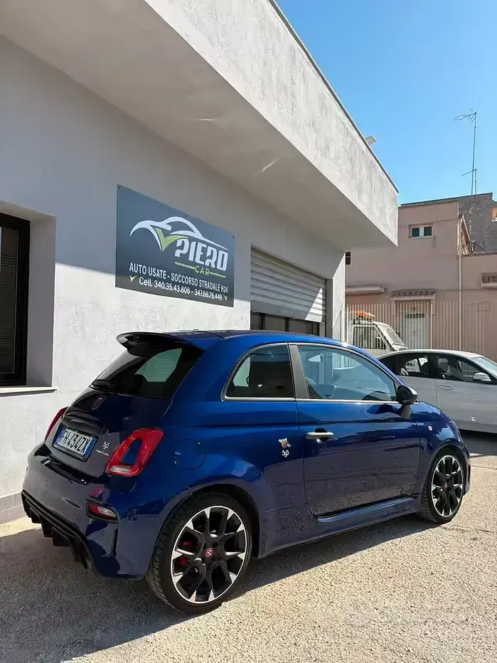 Usata Abarth 595 Competizione 180 CV (132 kW) 2017 Bluazzurro Berlina