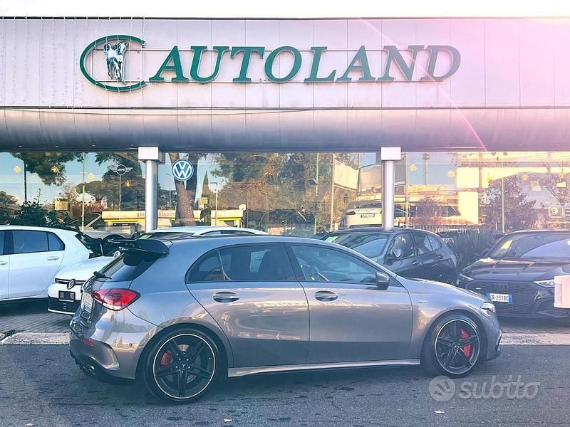 Begagnad Mercedes A45 AMG AMG 496 HK (364 kW) 2021 Grå Sedan