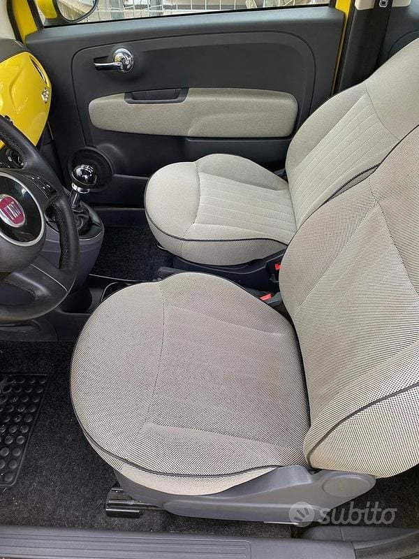 Usata Fiat 500 2010 Giallo Utilitaria