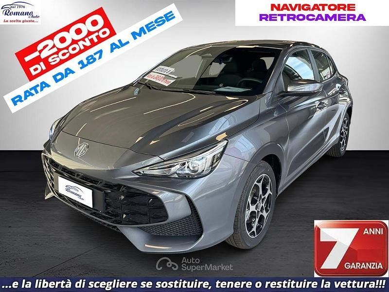 Nuova MG MG3 117 CV (86 kW) 2026 Grigio Utilitaria