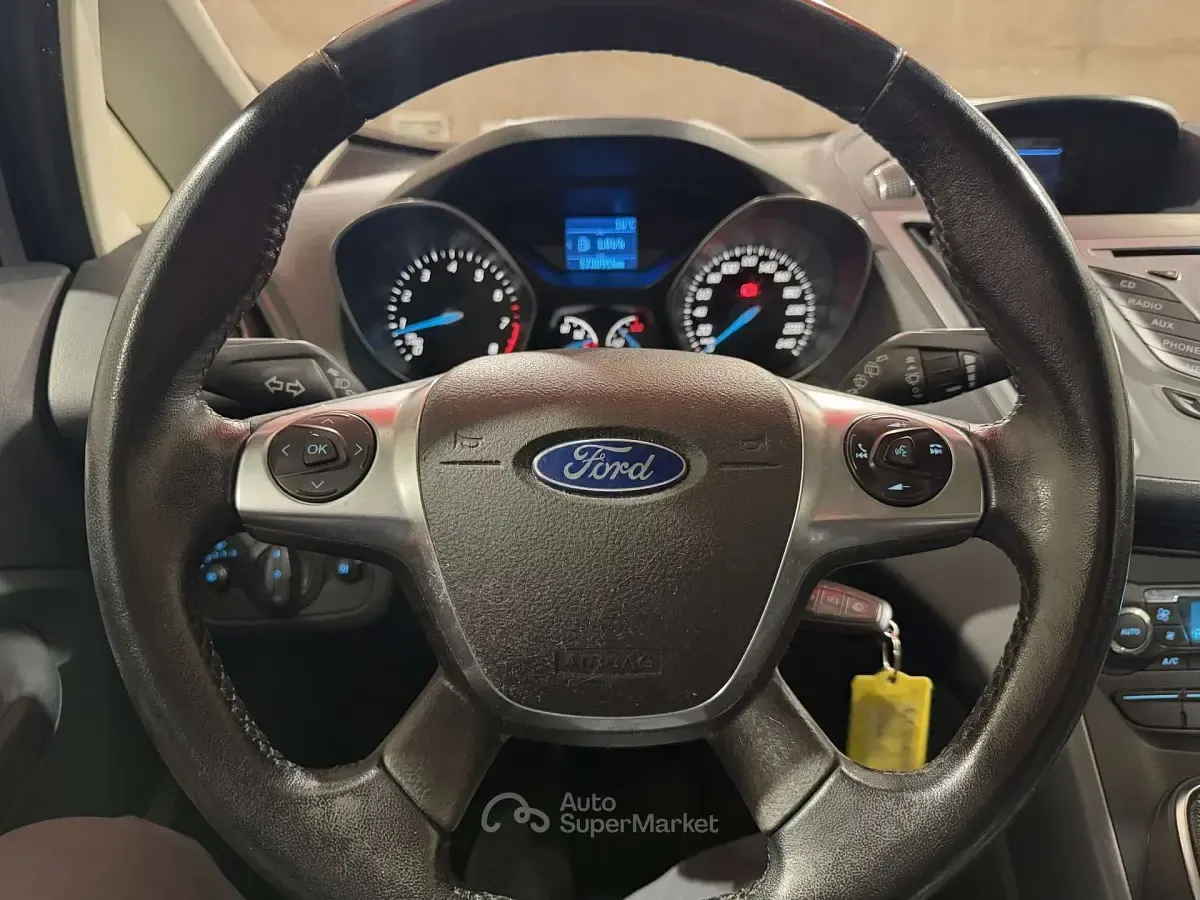 Usata Ford C-MAX S 125 CV (91 kW) 2013 Argento Monovolume