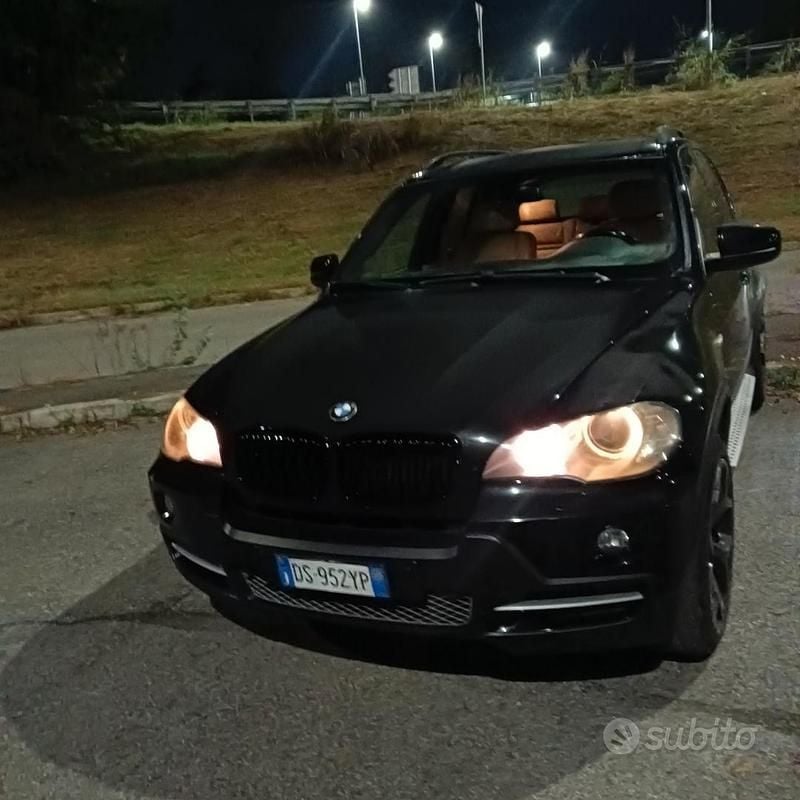 Usata BMW X5 286 CV (210 kW) 2008 Nero SUV