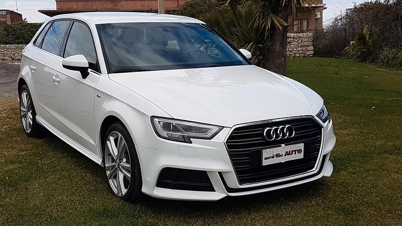 Bianco Usata 2019 Audi A3 S-Line Tre volumi | 21.500 € (Buon prezzo) - Immagine 1/4