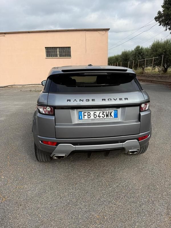 Usata Land Rover Range Rover evoque Pure 190 CV (139 kW) 2014 Argento SUV