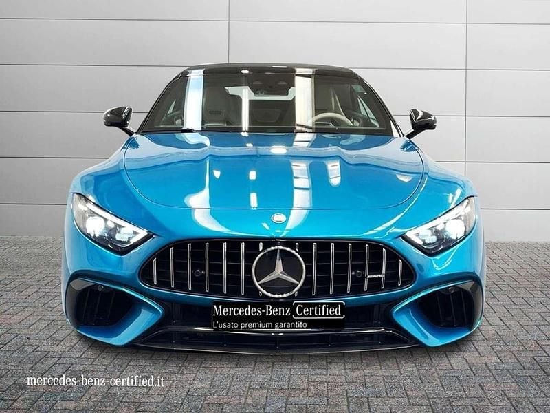 Usata Mercedes SL63 AMG Premium Plus 585 CV (430 kW) 2023 Hyper blue Cabrio