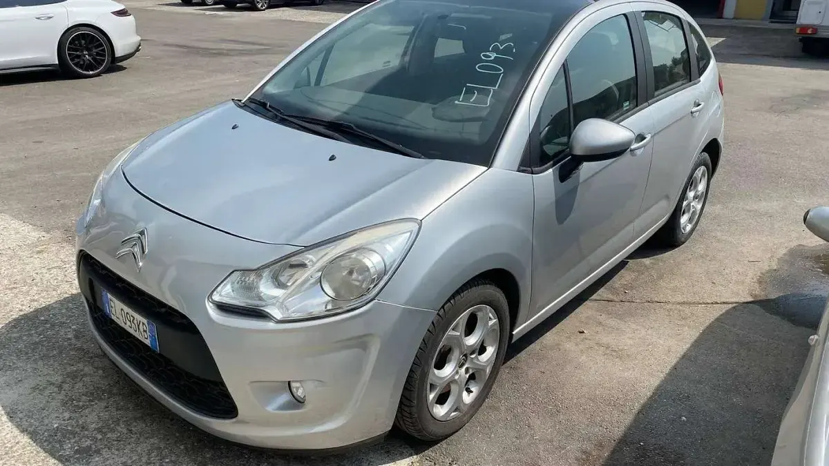 Usata Citroën C3 Exclusive 60 CV (44 kW) 2011 Argento Berlina