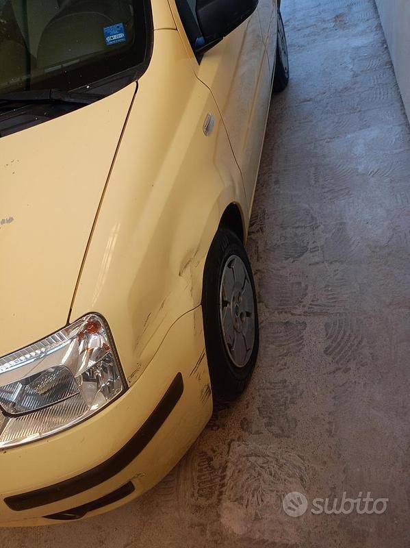 Usata Fiat Panda 54 CV (39 kW) 2007 Giallo Utilitaria