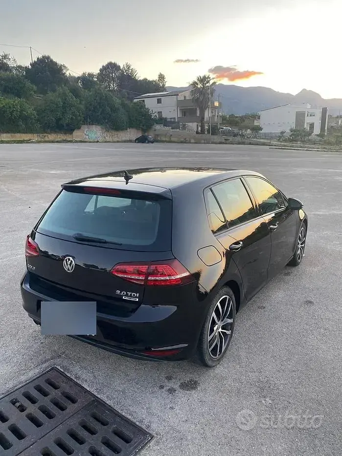 Usata VW Golf VII Business 150 CV (110 kW) 2017 Nero Berlina