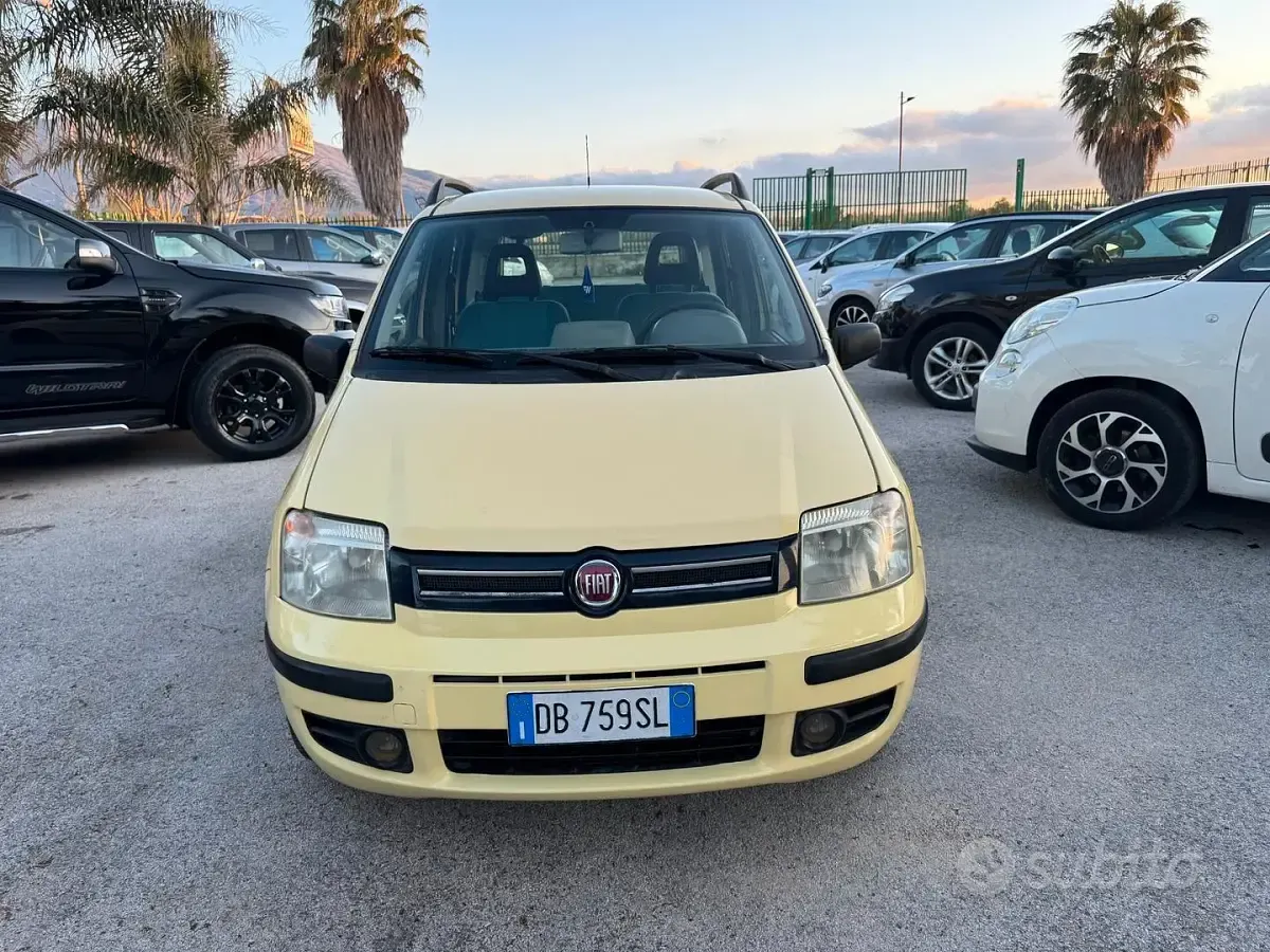 Usata Fiat Panda 60 CV (44 kW) 2007 Giallo Utilitaria