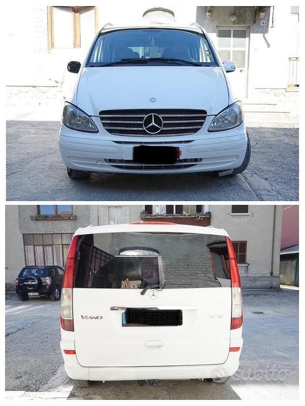 Usata Mercedes Viano 2009 Bianco Monovolume