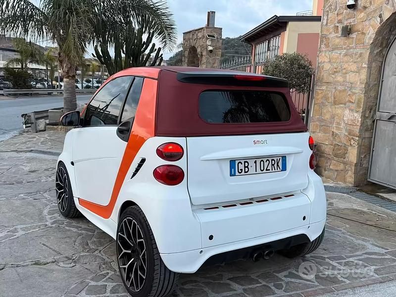 Begagnad Smart ForTwo Cabrio Pure 75 HK (55 kW) 2007 Vit Cab