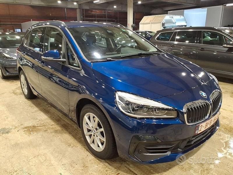 Usata BMW 216 Active Tourer Advantage 116 CV (85 kW) 2021 Blu Monovolume