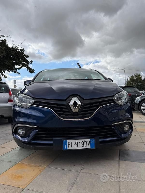 Usata Renault Grand Scénic IV Intens 110 CV (80 kW) 2017 Blu Monovolume