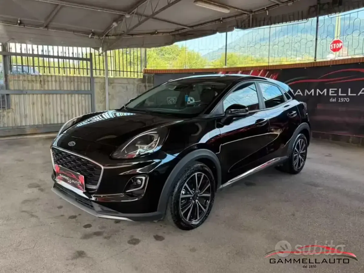Usata Ford Puma Titanium 120 CV (88 kW) 2022 Nero SUV