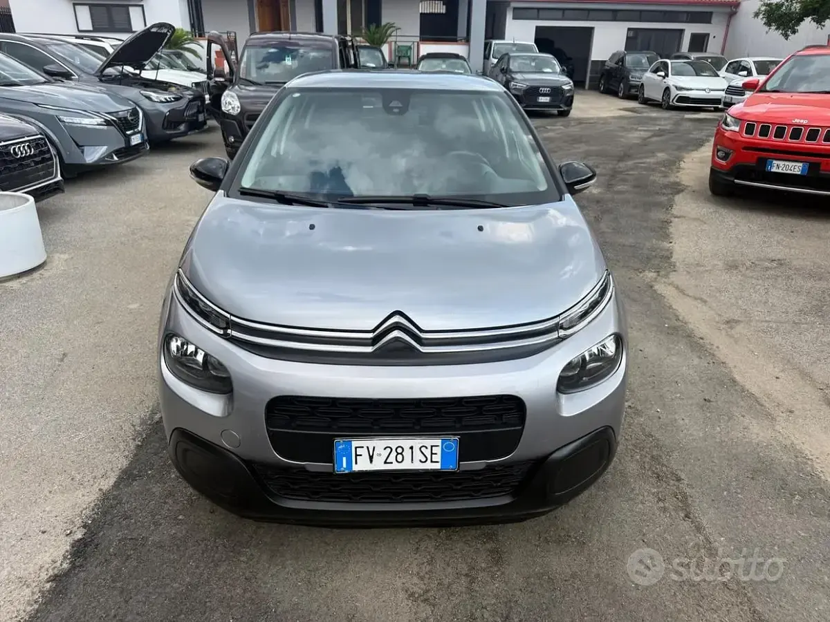 Usata Citroën C3 PureTech 83 CV (61 kW) 2019 Blu Utilitaria