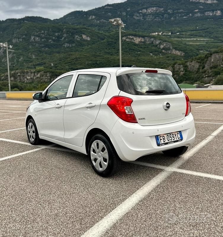 Usata Opel Karl 75 CV (55 kW) 2016 Bianco Utilitaria