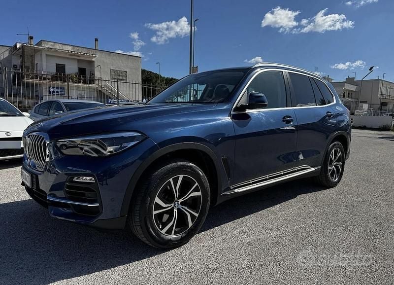 Usata BMW X5 xLine 231 CV (169 kW) 2020 Blu SUV