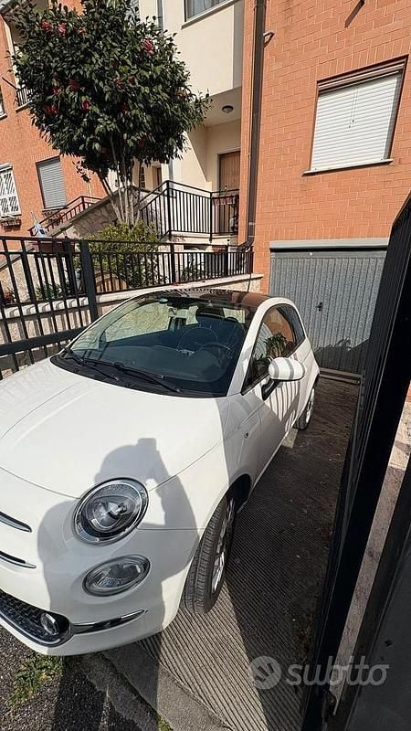 Usata Fiat 500 95 CV (69 kW) 2019 Bianco Utilitaria