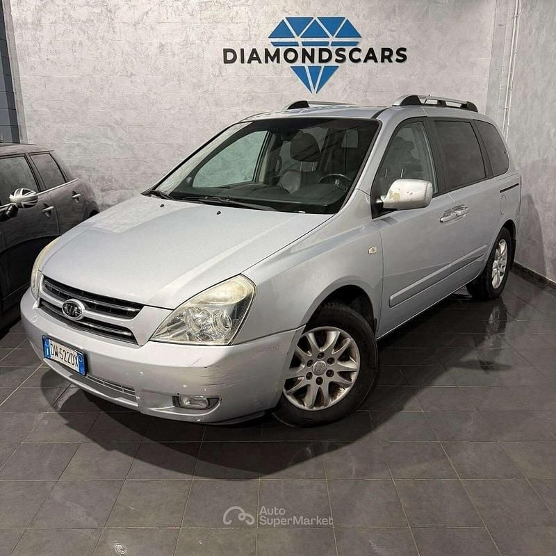 Usata Kia Carnival Family 185 CV (136 kW) 2009 Argento Monovolume
