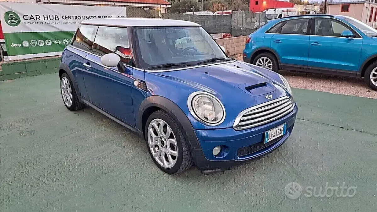 Usata Mini Cooper D Chili 109 CV (80 kW) 2008 Blu Utilitaria